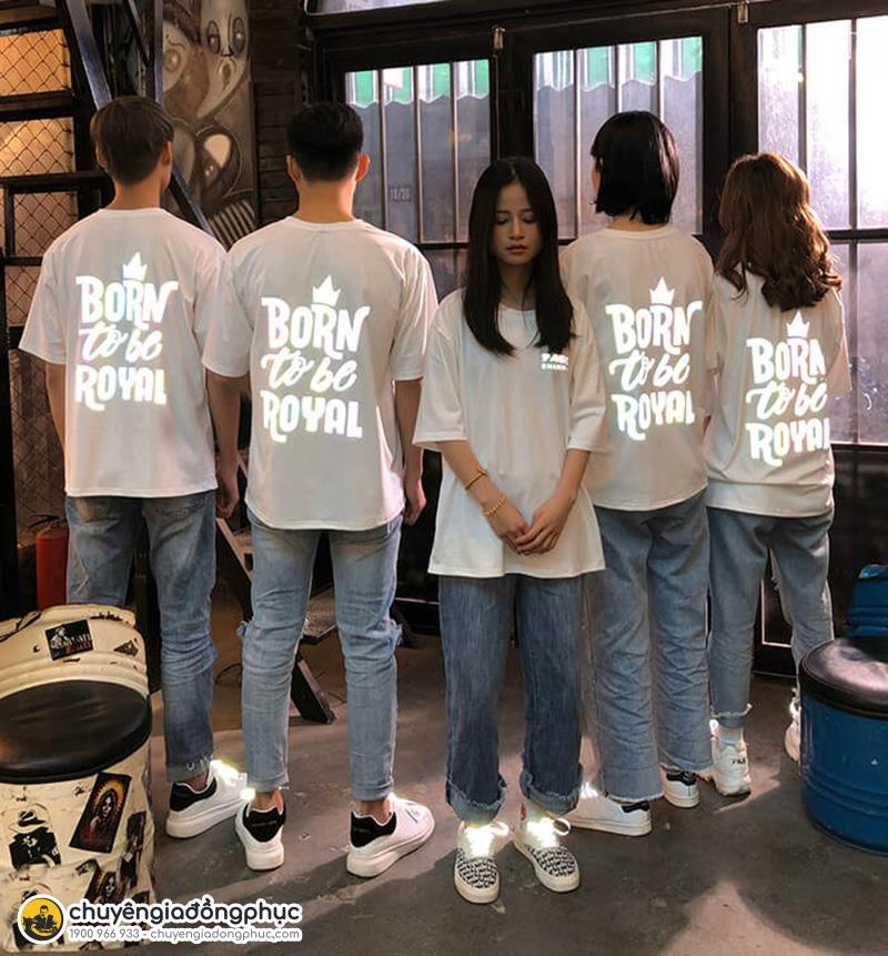 Kiểu áo lớp, áo nhóm, áo team được yêu thích