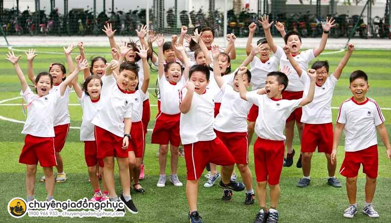 Mẫu áo thun mầm non trường quốc tế