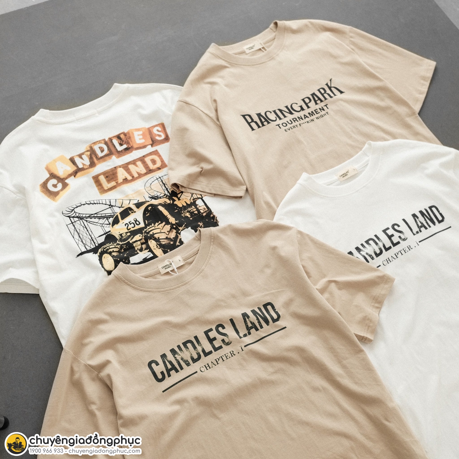 Đồng phục áo thun sở hữu bảng màu đa dạng, đáp ứng yêu cầu khắt khe từ khách hàng