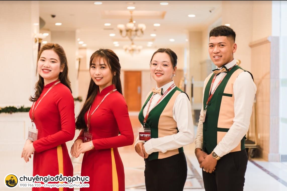 Đồng phục nhà hàng khách sạn giúp gia tăng độ nhận diện thương hiệu