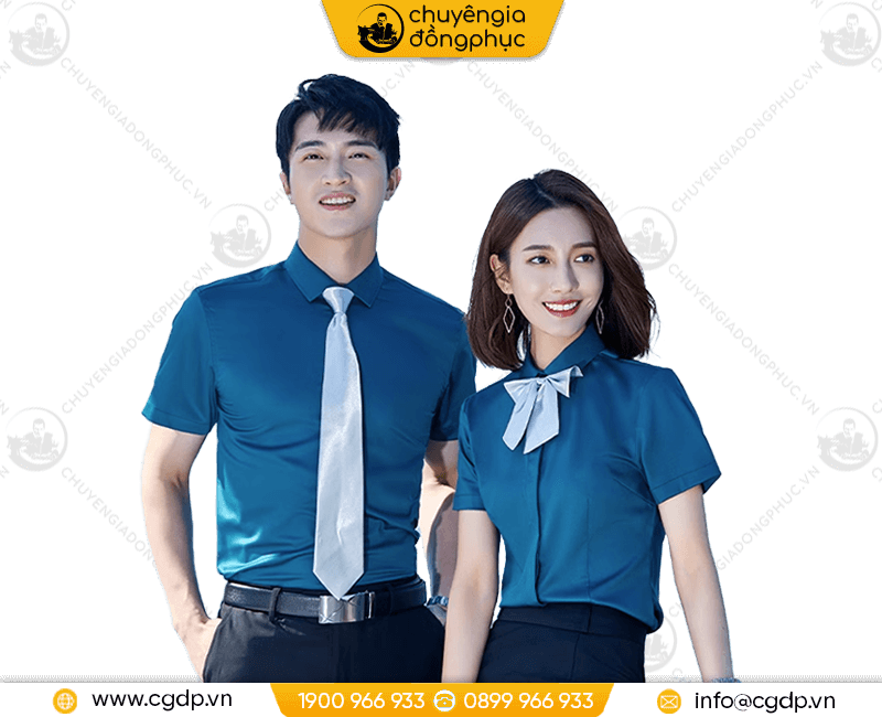 may áo sơ mi đồng phục giá rẻ