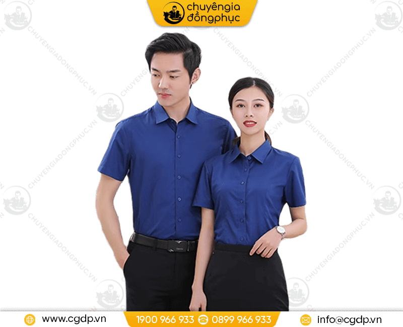 áo đồng phục sơ mi