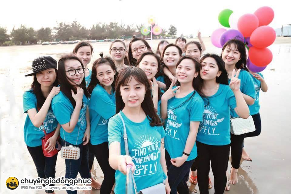 Chất liệu may áo thun đồng phục nhóm