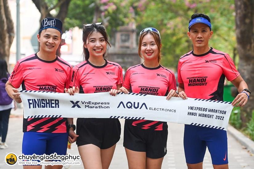 Áo thun sự kiện màu hồng