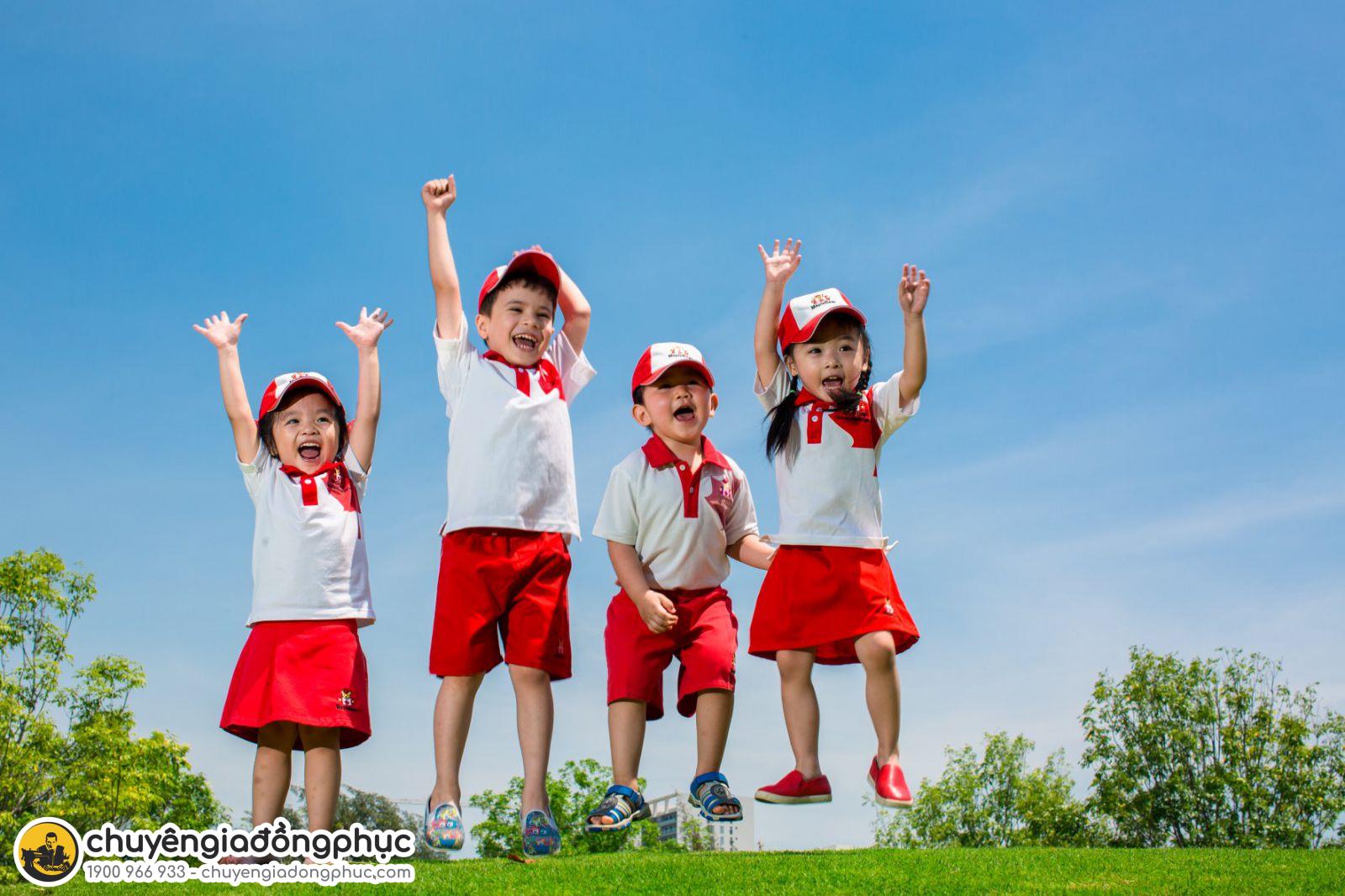 Màu sắc phù hợp cho áo thun mầm non