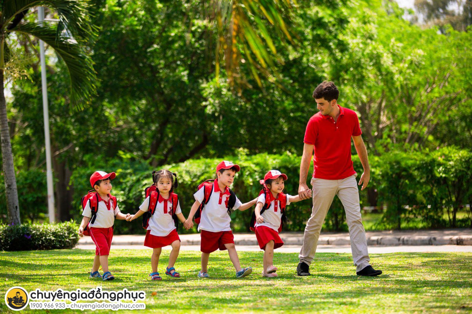 Chất liệu may áo thun mầm non