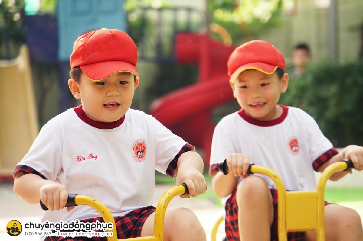 Một số lưu ý khi đặt may, in áo thun đồng phục mầm non