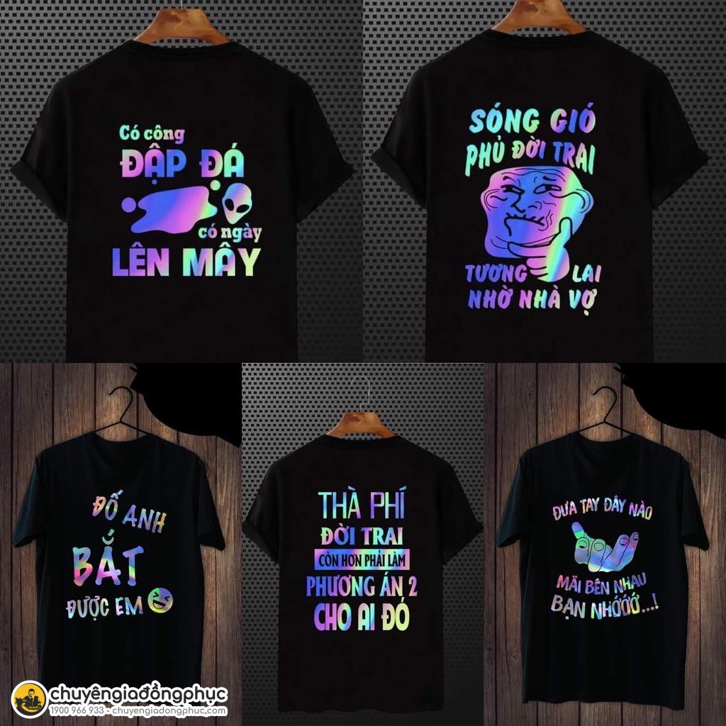 Kiểu dáng thiết kế áo thun phản quang