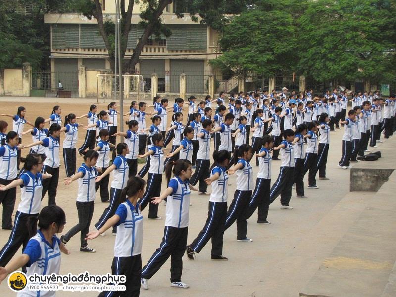 Áo thun đồng phục thể thao cho học sinh