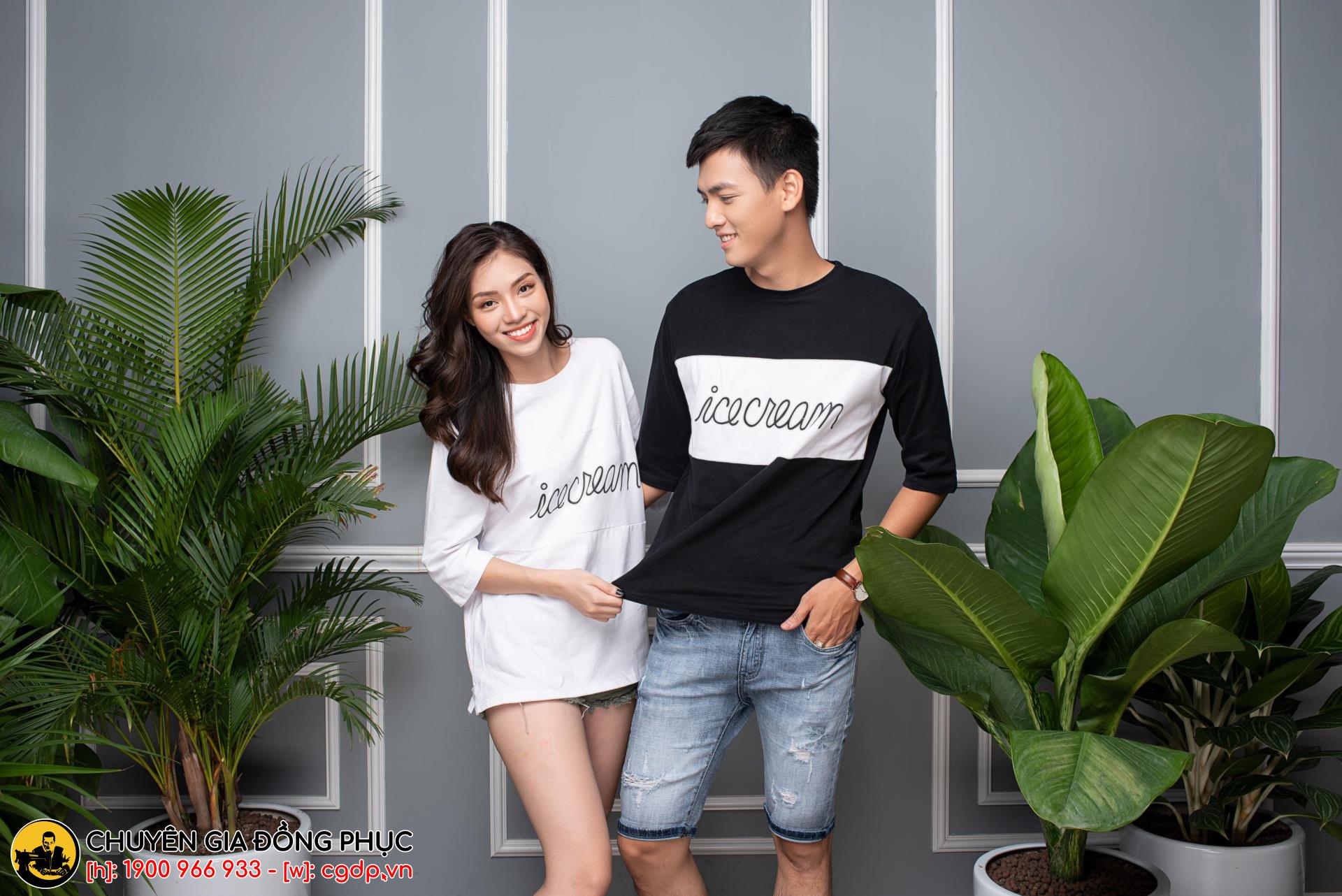 Màu sắc phù hợp để may áo cặp