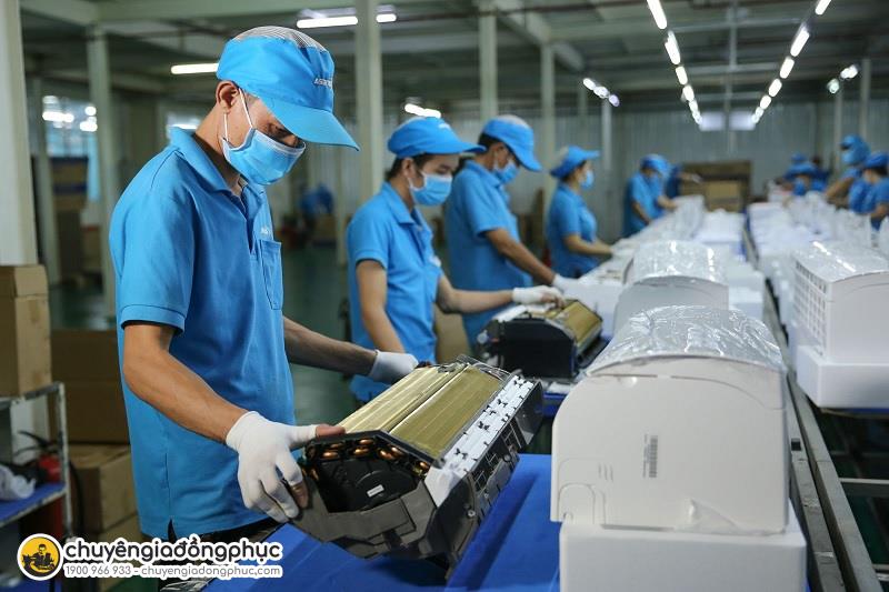 Mẫu áo phông công nhân chất lượng, giá sỉ