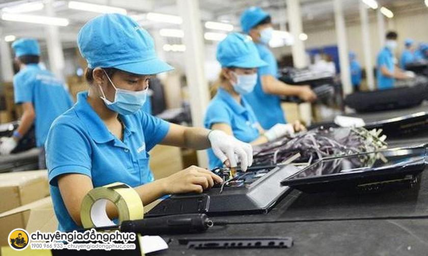 Các mẫu áo thun công nhân đẹp