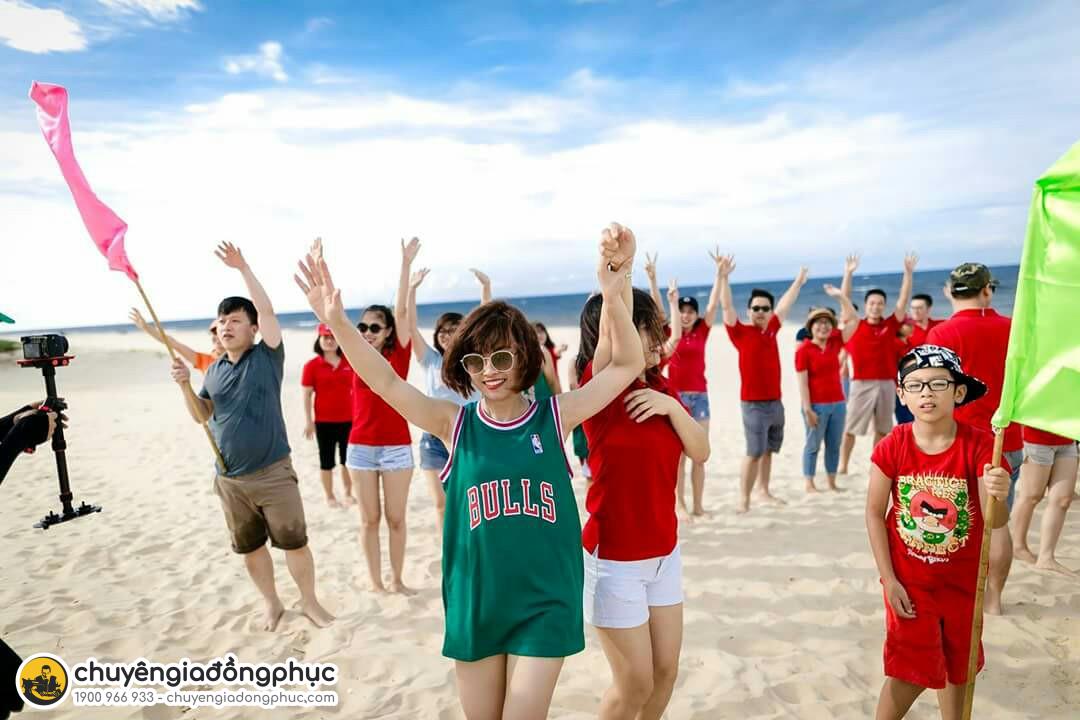 Cách chọn size cho đồng phục áo thun team building