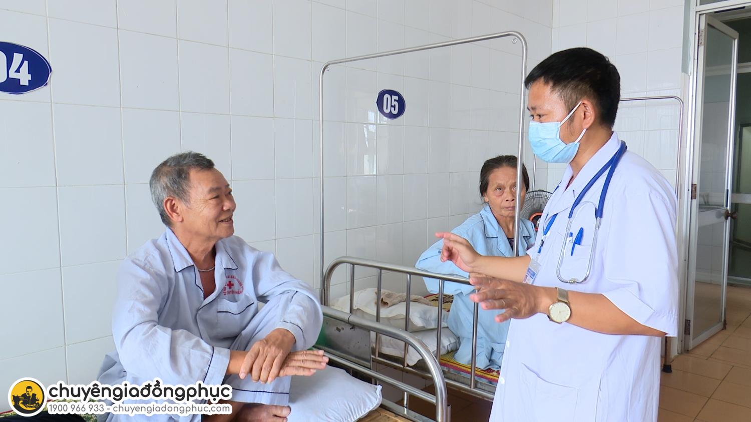 Đồng phục bệnh viện bệnh nhân