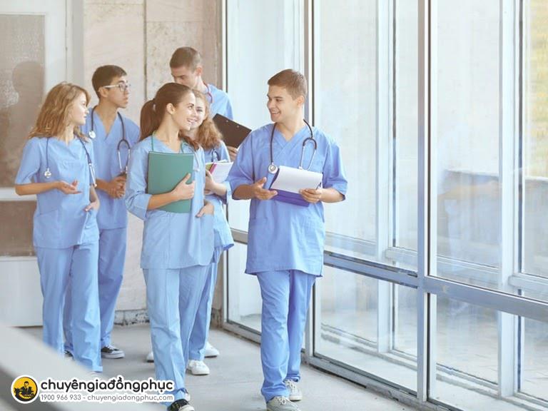 Chất liệu may đồng phục bệnh viện y tế