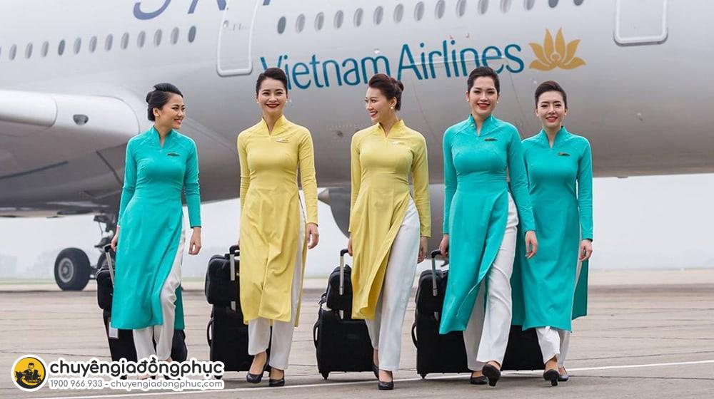 Đồng phục ngân hàng thanh lịch, nhẹ nhàng