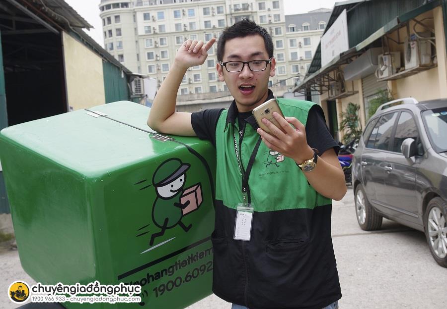 Đồng phục nhân viên giao nhận hàng