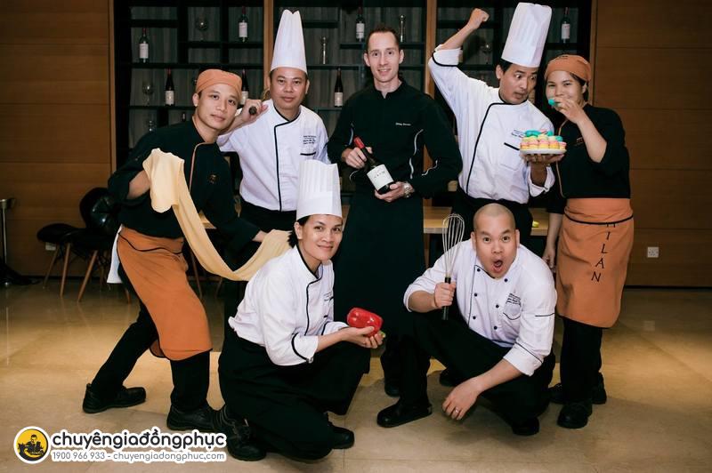 Trang phục nhà bếp, mẫu tạp dề bếp ấn tượng