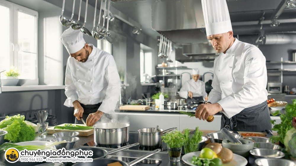 Trang phục nhà bếp trong nhà hàng
